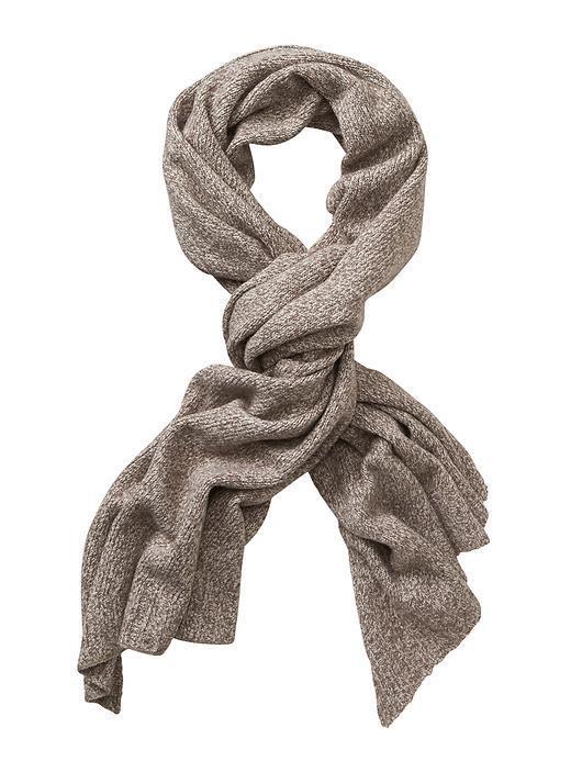 Athleta Boucle Scarf Size One Size - Frosted Mocha Marl
