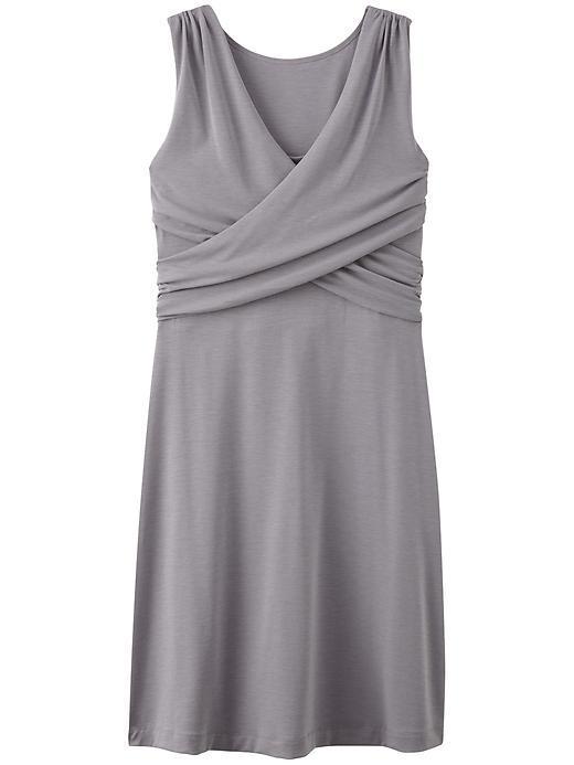 Athleta Womens Adriana Dress Size L - Grey Heather