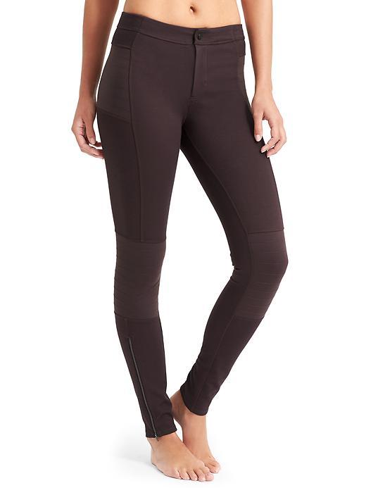 Athleta Womens Ponte Motion Pant Size 0 - Black Currant