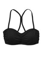 Athleta Womens Bandeau Bikini Size 32b/c - Black