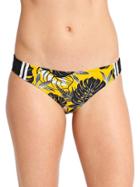 Athleta Womens Bali Batik Medium Tide Bottom Size L - Marigold