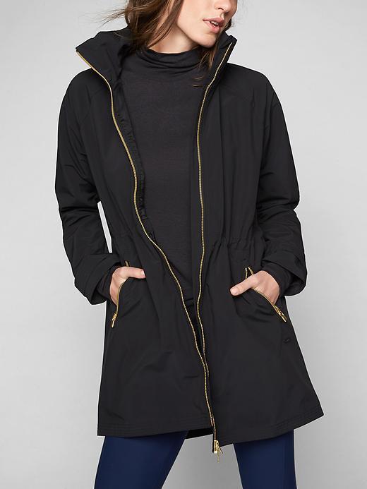 Athleta Womens Misty Jacket Size 1x Plus - Black