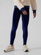 Athleta Girl High Rise Velvet Chit Chat Tight