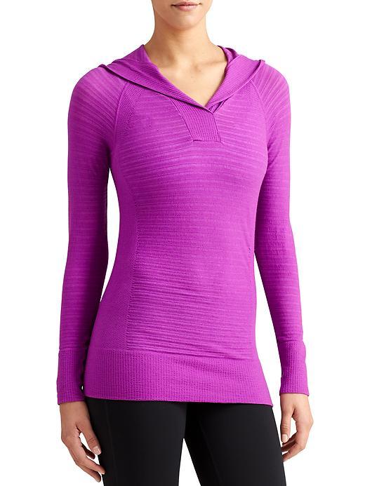Athleta Womens Devotion Hoodie Size L - Jazzy Purple Heather