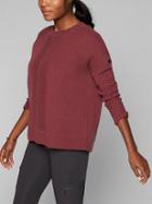 Athleta Womens Wool Cashmere Habitat Sweater Brick Red Size S
