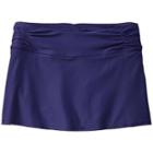 Athleta Shirred Band Swim Skirt - Amalfi Blue