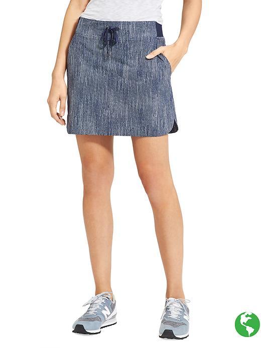 Athleta Womens Batik Midtown Skort Size 0 - Dress Blue