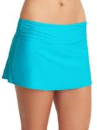 Shirred Band Swim Skirt 2