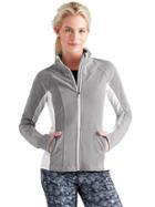 Athleta Reflective Running Start Jacket - Silver Shimmer