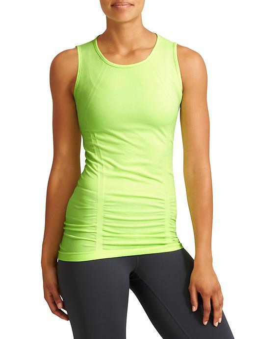 Athleta Womens Fastest Track Muscle Tank Size L - Luminous Green