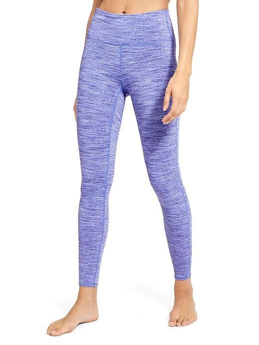 Athleta Womens High Rise Serene Chaturanga 7/8 Tight Size L Tall - Purple Paradise