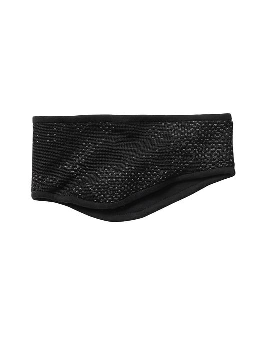 Athleta Womens Reflective Knit Headband Black Size One Size