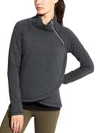 Athleta Womens Cozy Karma Pullover Size L - Charcoal Heather
