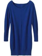 Athleta Womens Cashmere Adi Mudra Sweater Dress Size Xxs - Sapphire