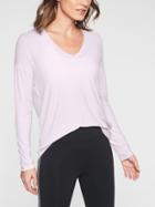 Athleta Womens Cloudlight Relaxed Top Simply Lilac Size Xxs