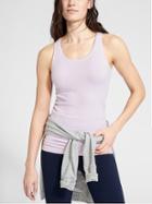 Athleta Womens Pura Tank Soft Lilac Size L