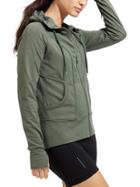 Athleta Womens Slub Strength Hoodie 2 Size Xl - Jasper Green