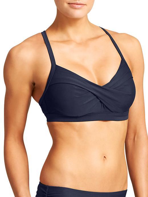 Athleta Womens Twister Bikini Size 32d/dd - Dress Blue