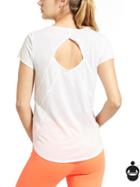 Athleta Womens Repetition Tee Size L - Bright White