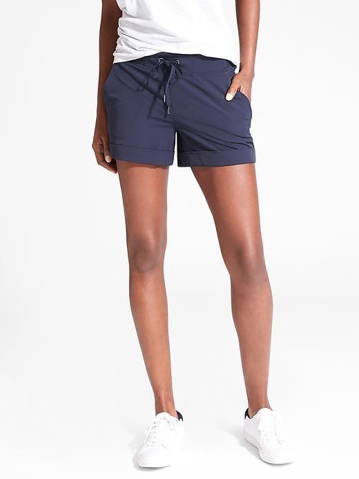 Athleta Womens Midtown Short Size 12 - Navy