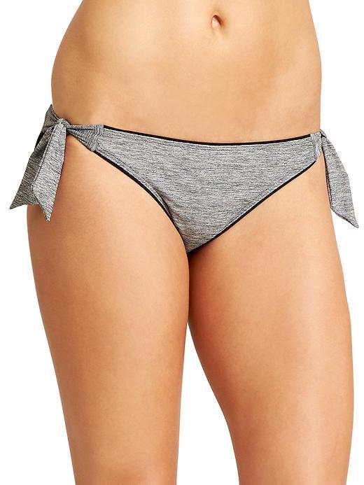 Athleta Womens Heather Sahara Tie Bottom Size L - Grey Heather