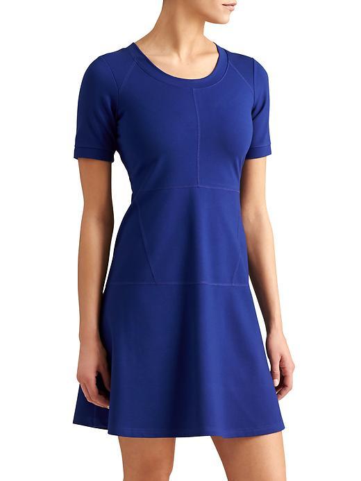 Athleta Womens En Route Dress Size L Tall - Midnight Blue