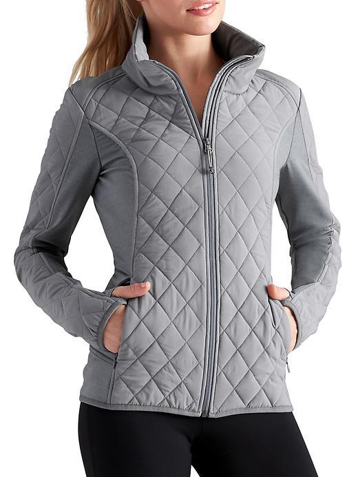 Athleta Womens Upside Jacket Size Xxs - Cobblestone Grey