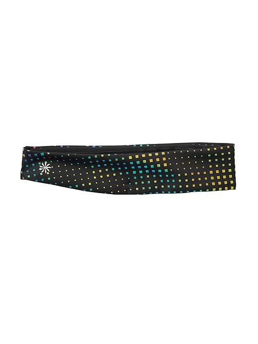 Athleta Womens Aurora Reflective Vital Headband Black Size One Size