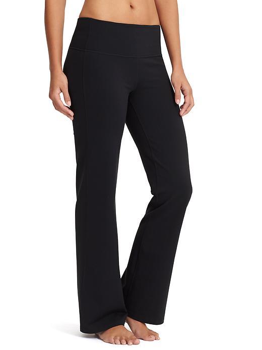 Athleta Womens High Rise Chaturanga Pant Size M Tall - Black