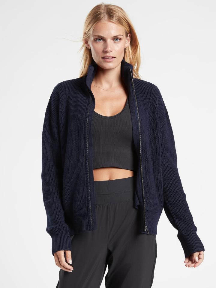 Escapade Mock Neck Bomber