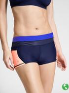 Athleta Womens Tri-ssential Swim Short Size M - Color Blocked