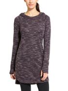 Athleta Womens Restore Sweatshirt Dress Size L - Wild Raisin