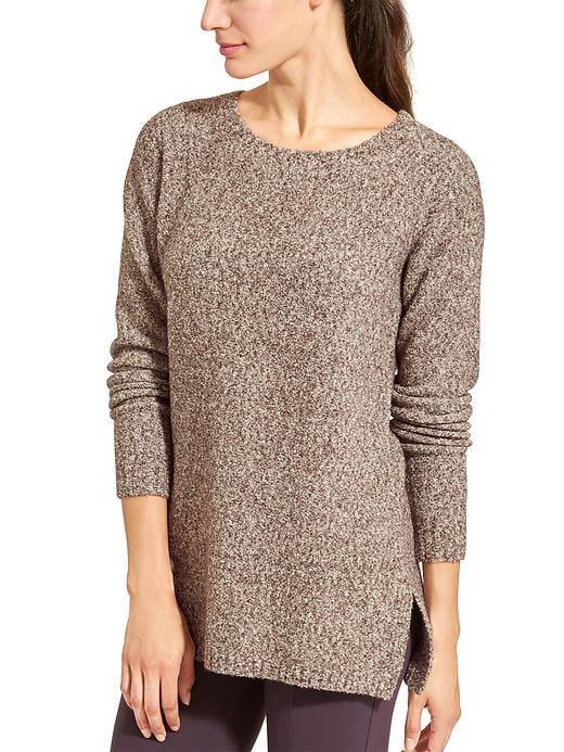 Athleta Womens Mill Valley Sweater Size M - Walnut