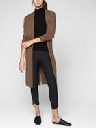 Athleta Womens Cashmere Camino Sweater Wrap Burnished Bronze Size Xxs