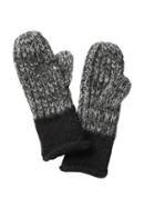 Athleta Womens Margaux Cozy Mittens By Lizette Black Size One Size
