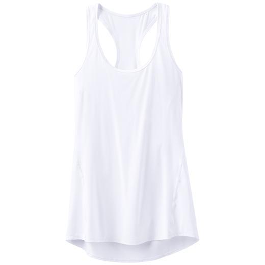 Athleta Chi Tank Extra Long - White