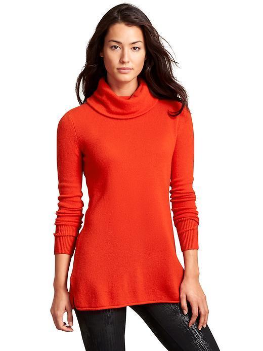 Athleta Cashmere Surrey Sweater - Fire Red