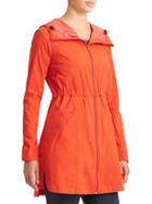 Athleta Womens Overcloud Jacket Size 1x Plus - Grenadine Red