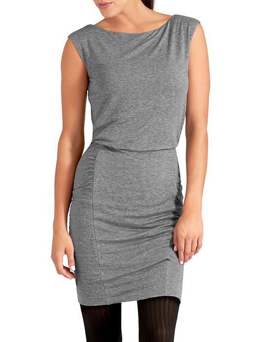 Athleta Womens Westwood Dress Size L Tall - Grey Heather
