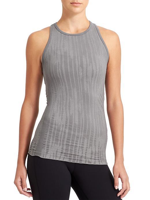 Athleta Womens Ikat Pure Tank Size L - Slate Grey