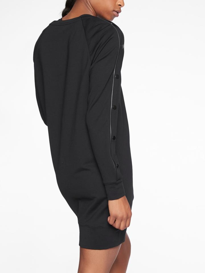 Snappy Sweatshirt Dress