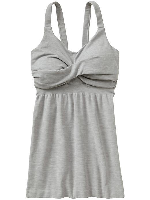 Athleta Womens Intertwine Tank 2 Size Xl - Grey Heather