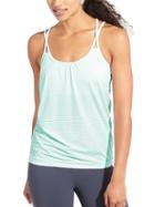 Athleta Womens Dot Invigorate Tank Size L - Morning Sky