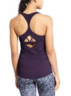 Athleta Womens Reach &amp; Restore Tank Size M - Purple Drama