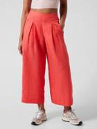 Playa Linen Wide Crop Pant