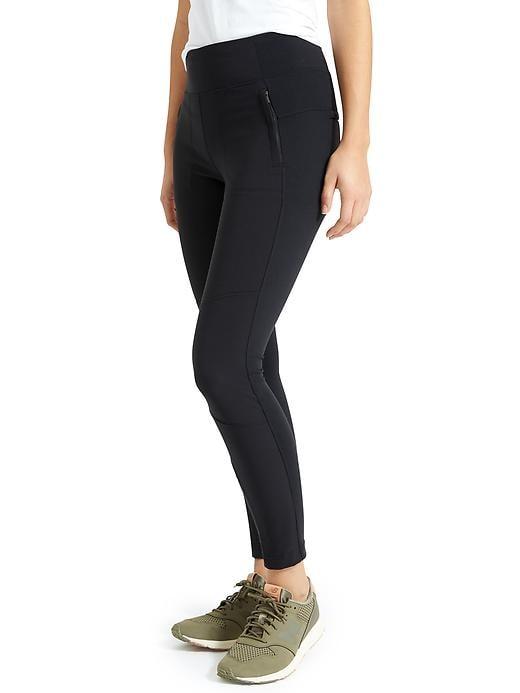 Athleta Womens Highline Hybrid Ankle Tight Size 0 - Black