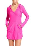 Athleta Womens Wick-it Wader Coverup Size Xs - Hot Pink
