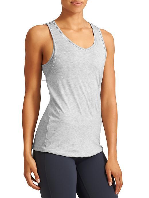 Athleta Womens Twister Tank Size M - Grey Heather