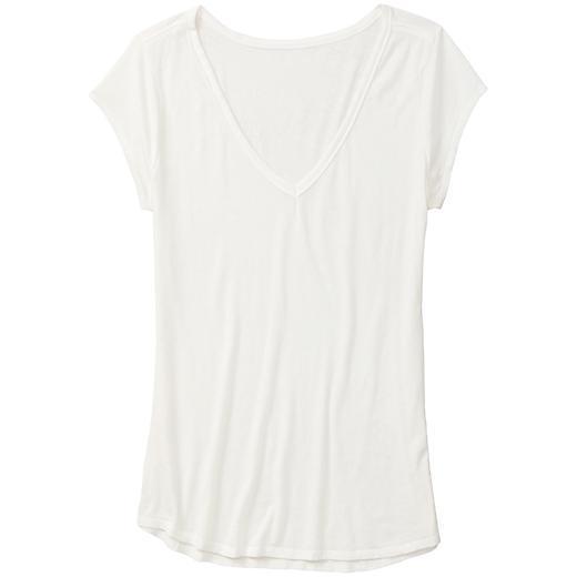 Athleta Easy V Sugar Wash Tee - White