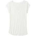 Athleta Easy V Sugar Wash Tee - White